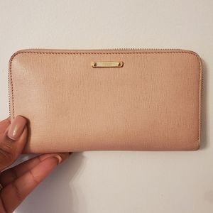 AUTHENTIC Zip Around Blush Pink Fendi Wallet
